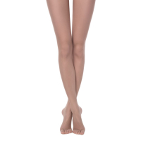 Glans panty met open teen 8 denier Conte Summer 8