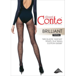 Fantasie panty met zilver stippen Brilliant 