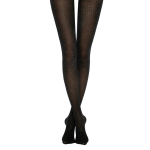 Silver damesfantasie panty met lurex